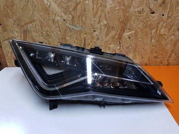 LAMPA PRAWA PRAWY R PRZÓD PRZEDNIA SEAT LEON 3 III FL LIFT FULL LED 5F1 5F