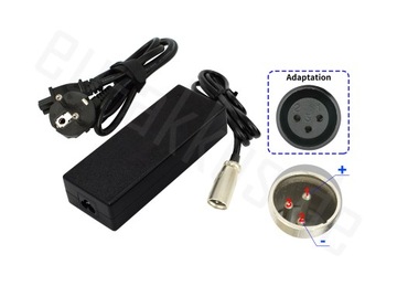 Ładowarka 54,6V 1,8A do roweru podstawowego Pedelec eBike 48V XLR