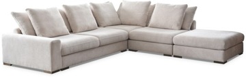 Duży narożnik premium z gęsim piórem LOFT 324 cm