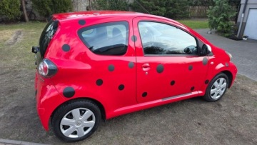 Toyota Yaris III Hatchback 5d Facelifting 1.0 VVT-i 69KM 2009 TOYOTA AYGO 1.0 VVT-i 68KM 2009 KLIMA-SERWO SUPER STAN! BIEDRONECZKA!!!, zdjęcie 17