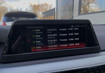 BMW Seria 5 G30-G31 Touring 520d 190KM 2019 BMW Seria 5 2.0D 190KM gwarancjaFULL LED AUTOMAT zarejestrowana 2.0, zdjęcie 38