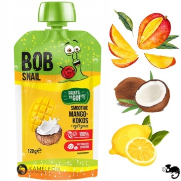 BOB SNAIL MUS smoothie MANGO KOKOS CYTRYNA 120g