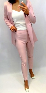Женский костюм Женский комплект костюмов Пиджак и брюки Pink Communion M