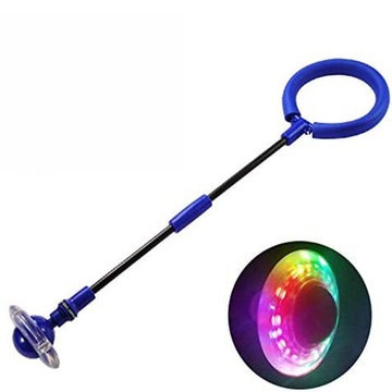HULA-HOP LEG JUMP JUMP ROPE LED SKIPPER RING ДЛЯ ПРЫЖКОВ НА ОДНОЙ НОГЕ