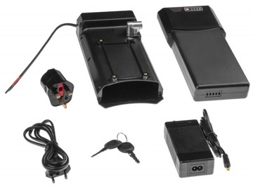 Аккумулятор для электровелосипеда 24 В, 13 Ач, багажник с зарядным устройством GC