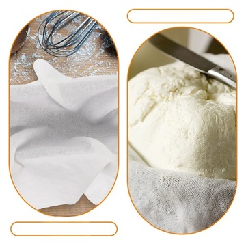 Хлопковая газовая кухня 4 шт. Тонкий сыр