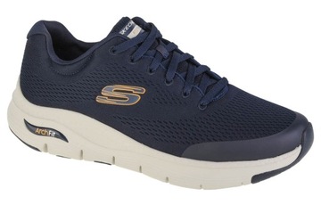 Męskie sneakersy SKECHERS Arch Fit - granatowe