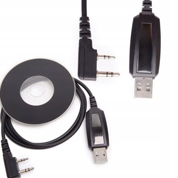 KABEL USB DO PROGRAMOWANIA RADIO TELEFONÓW KRÓTKOFALÓWKI BAOFENG KENWOOD CD