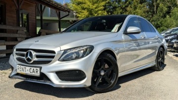 Mercedes Klasa C W205 Limuzyna 200 BlueTEC 136KM 2015 Mercedes C 200 1.6CDi 136PS OPŁACONY Bezwypadkowy, zdjęcie 1