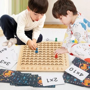 Numer Zabawki Przedszkole Matematyka Drewniana