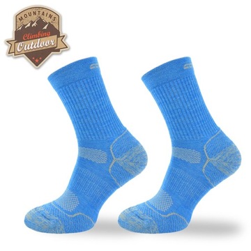 Удобные горные носки Climayarn + 50% Меринос.