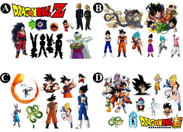 Tymczasowe Tatuaże Dragon Ball Duży Wybór