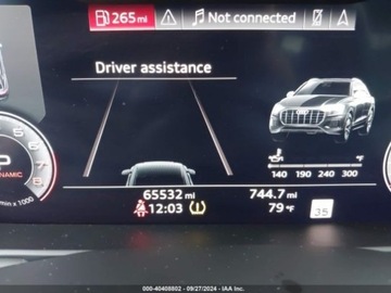 Audi Q8 2019 Audi Q8 2019r., Premium Plus 55, 3.0l., od ubezpieczalni 3.0 Benzyna 335KM, zdjęcie 10