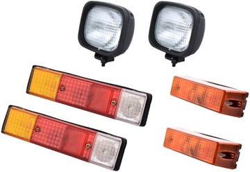 Zestaw lamp przednich i tylnych Toyota 6FG/FD