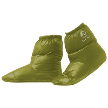 Buty puchowe unisex Anty kapcie Damskie męskie kapcie zimowe Zielone M