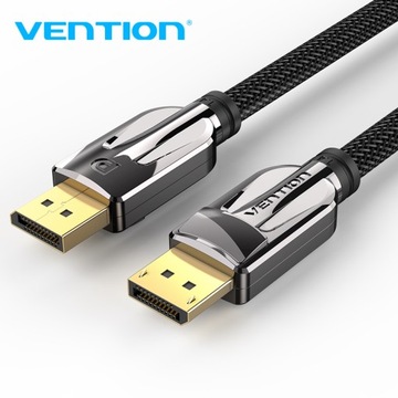 VENTION DisplayPort DP 1.4 8K 32,4 Гбит/с, оплетка, 1 м