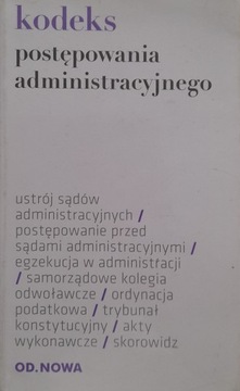 KODEKS POSTĘPOWANIA ADMINISTRACYJNEGO 2015