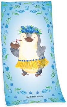 RĘCZNIK KAPIELOWY 75X150 ALOHA BAWEŁNA PINGWIN