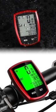 Велосипедный одометр, спидометр, велосипедный компьютер, водонепроницаемый, 22 функции