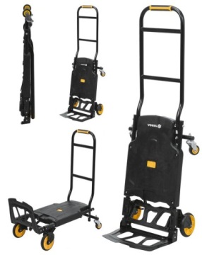 WÓZEK MAGAZYNOWY PLATFORMOWY SKŁADANY 2W1 130KG