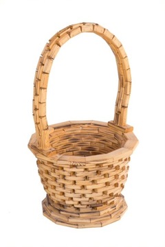 Donica,kosz, kwietnik drewniany do ogrodu -82cm