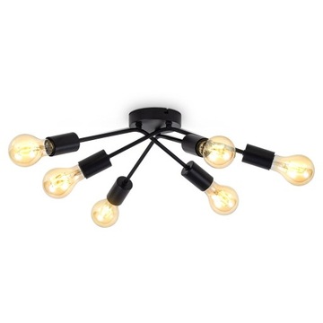 Plafon B.K.Licht 1441 LAMPA SUFITOWA ŻYRANDOL LOFT