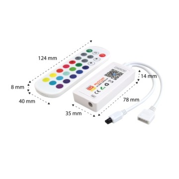 RGB КОНТРОЛЛЕР для WiFi светодиодных лент Приложение SMART TUYA