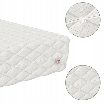 Wysoki Materac Piankowy 31 cm 160x200 7 STREFOWY