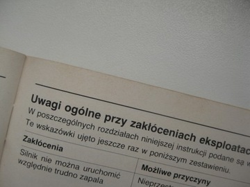 VW GOLF I Польское руководство по эксплуатации VW GOLF 1980 г.