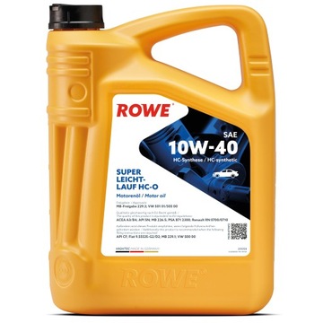 OLEJ ROWE HIGHTEC SUPER LEICHTLAUF 5L 10W40