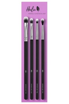 HULU BRUSHES EASY SYNTHETIC SET НАБОР ИЗ 4 КИСТЕЙ