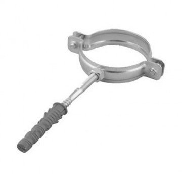 РУЧКА ДЛЯ СЛИВНОЙ ТРУБЫ ОЦИНКОВАННАЯ 120 ММ КОРОТКАЯ