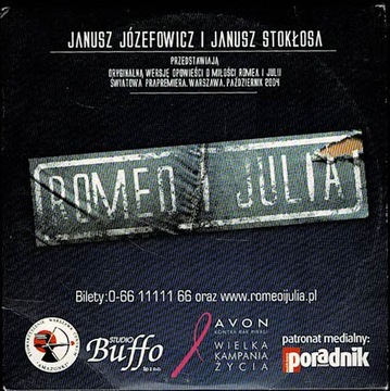 Romeo i Julia Janusz Józefowicz Janusz Stokłosa