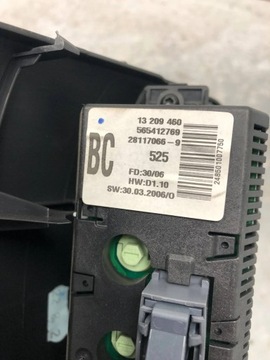 DISPLEJ OBRAZOVKA OPEL CORSA D 13209460