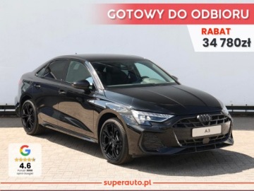 Audi A3 8Y Limousine Facelifting 1.5 35 TFSI 150KM 2026 AUDI A3 TFSI S Line Sedan (150 KM) 2026