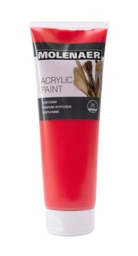 CREALL FARBA AKRYLOWA MOLENAER 250ml VERMILLION