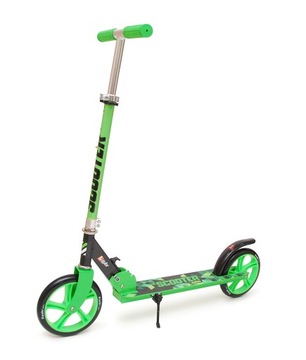Hulajnoga Laubr Sport YX-S07A200BC zielony 2 kółka