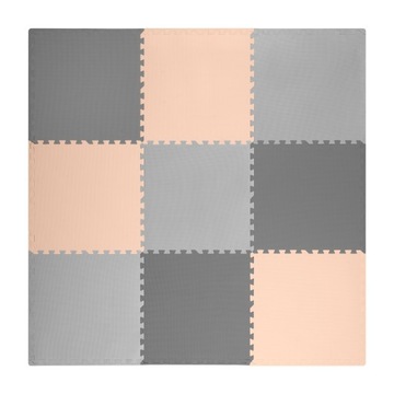 MATA PIANKOWA PUZZLE EDUKACYJNA GRUBA 180x180cm