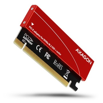PCEM2-S Adapter wewnętrzny PCIe x16, 1x M.2 NVMe