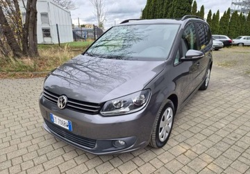 Volkswagen Touran II 1.6 TDI 105KM 2012 Volkswagen Touran 1.6 TDI 7 FOTELI Zero Rdzy Bardzo zadbany 1.6 Diesel, zdjęcie 1