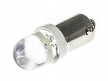 Żarówka LED T4W Ba9s 24V DC 9mm Biały Zimny 6000K