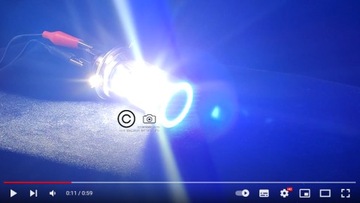 H4 СВЕТОДИОДНАЯ ЛАМПА 25ВТ МОТОЦИКЛ СКУТЕР ВЕРХ БЕЛЫЙ СИНИЙ