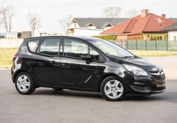 Opel Meriva II Mikrovan Facelifting 1.6 CDTI Ecotec 110KM 2014 Opel Meriva 1.6D 110KM Lift Ledy Clima Nowy Rozrzad Polecam 1.6 Diesel, zdjęcie 2