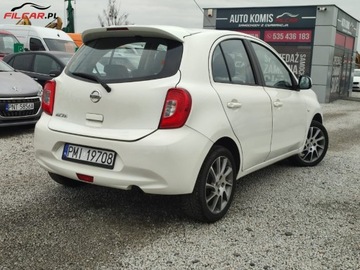 Nissan Micra IV Hatchback 5d Facelifting 1.2 80KM 2014 Nissan Micra GWARANCJA Zarejestrowany w PL Udok. przebieg LIFT Mozliwa zam, zdjęcie 2