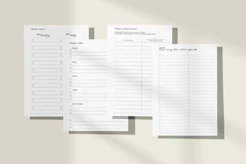Wkład - Planner motywacyjny