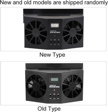 Портативный мини-солнечный вентилятор для автомобиля,