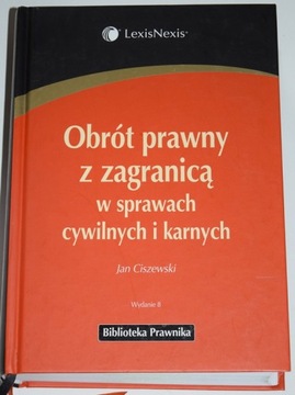 CISZEWSKI, OBRÓT PRAWNY Z ZAGRANICĄ W SPRAWACH...