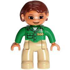 LEGO Ville DUPLO 47394pb144 figurka pracownik zoo