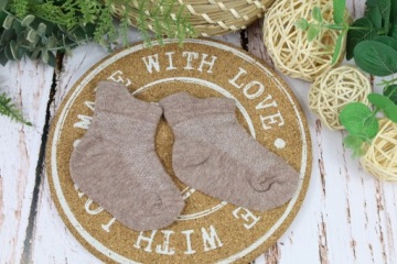 ДЕТСКИЕ НОСОЧКИ БЕЗ ДАВЛЕНИЯ 0м+ БЕЖЕВЫЕ