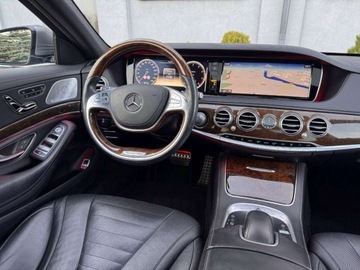 Mercedes Klasa S W221 Limuzyna Facelifting 4.7 V8 (500 BlueEFFICIENCY) 435KM 2013 Mercedes-Benz Klasa S S550 Long 435 KM Burmester Nappa FullLED Panorama Ni, zdjęcie 19